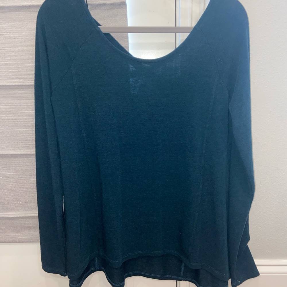 Blue Long Sleeve Shirt